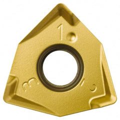 Seco - XNEX080608 ME09 Grade T350M Carbide Milling Insert - TiCN/Al2O3 Finish, 1/4" Thick, 0.491" Inscribed Circle, 0.031" Corner Radius - Americas Industrial Supply