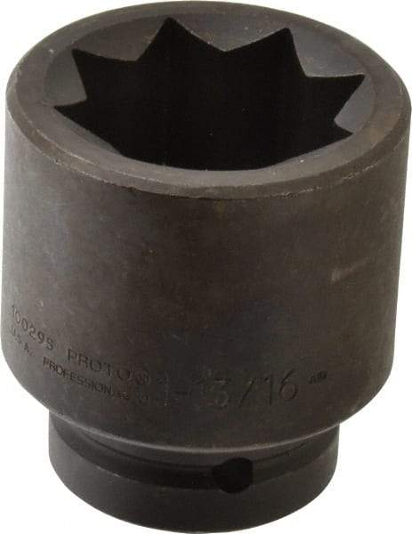 Proto - 1" Drive 1-13/16" Impact Socket - 4 Points, 3-1/2" OAL - Americas Industrial Supply