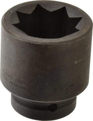 Proto - 1" Drive 1-13/16" Impact Socket - 4 Points, 3-1/2" OAL - Americas Industrial Supply