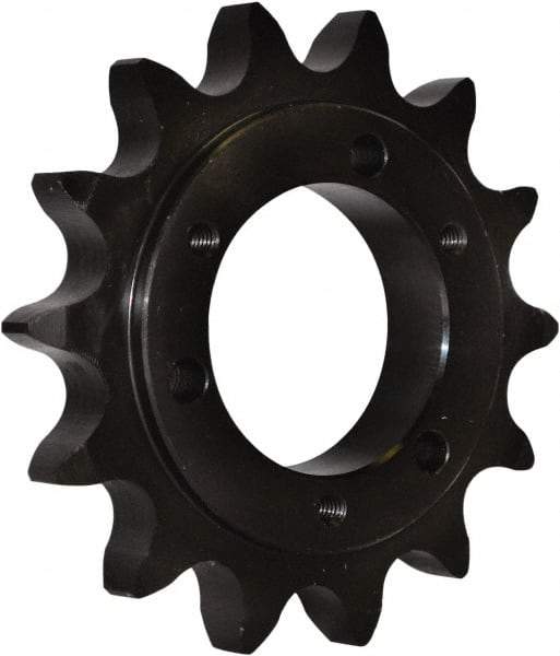 U.S. Tsubaki - 30 Teeth, 5/8" Chain Pitch, Chain Size 50, QD Sprocket - 2" Bore Diam, 6.32" Outside Diam - Americas Industrial Supply