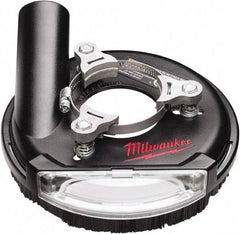 Milwaukee Tool - 4 & 5" Diam Grinder Dust Shroud - For Use with Sanders/Grinders - Americas Industrial Supply