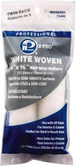 Premier Paint Roller - 3/8" Nap, 4" Wide Paint Mini Roller Covers - Semi-Smooth Texture, Woven - Americas Industrial Supply