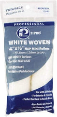 Premier Paint Roller - 1/2" Nap, 4" Wide Paint Mini Roller Covers - Semi-Rough Texture, Woven - Americas Industrial Supply