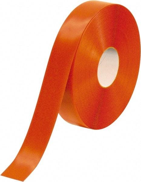 PRO-SAFE - Orange Solid Color PVC Tape - 2" Wide x 100' Long x 50 mil Thick, General Traffic - Americas Industrial Supply