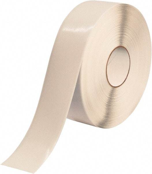 PRO-SAFE - White Solid Color PVC Tape - 3" Wide x 100' Long x 50 mil Thick, General Traffic - Americas Industrial Supply