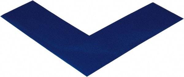 PRO-SAFE - Blue Solid Color PVC Tape - 2" Wide x 1/2' Long x 50 mil Thick, General Traffic - Americas Industrial Supply