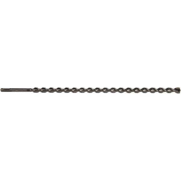 Irwin - 9/16" Diam, SDS-Plus Shank, Carbide-Tipped Rotary & Hammer Drill Bit - Americas Industrial Supply