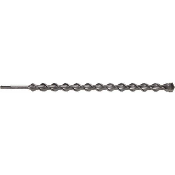 Irwin - 1-1/8" Diam, SDS-Plus Shank, Carbide-Tipped Rotary & Hammer Drill Bit - Americas Industrial Supply