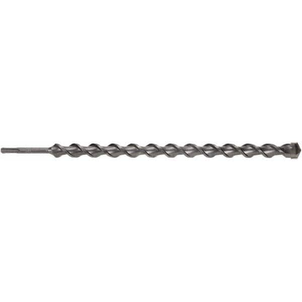 Irwin - 1" Diam, SDS-Plus Shank, Carbide-Tipped Rotary & Hammer Drill Bit - Americas Industrial Supply