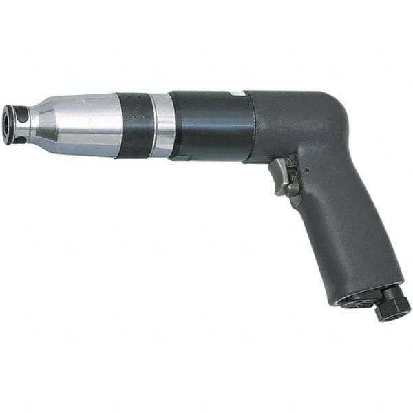 Ingersoll-Rand - 1/4" Bit Holder, 1,700 RPM, Pistol Grip Handle Air Screwdriver - 10 to 53.1 In/Lb Torque, 20 CFM - Americas Industrial Supply