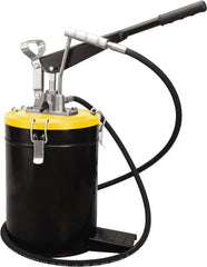 PRO-LUBE - Grease Lubrication 3 Strokes/oz Flow Aluminum & Steel Lever Hand Pump - For 528 oz Container - Americas Industrial Supply