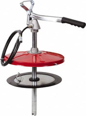 PRO-LUBE - Grease Lubrication 19 Strokes/oz Flow Aluminum & Steel Lever Hand Pump - For 25 to 50 Lb Container - Americas Industrial Supply