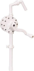 PRO-LUBE - DEF Lubrication Polypropylene Rotary Hand Pump - For 15 to 55 Gal Container - Americas Industrial Supply