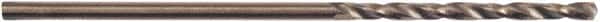 Irwin - 17/64" 135° High Speed Steel Jobber Drill - Oxide Finish, Spiral Flute, Straight Shank, 4-1/8" OAL, Split Point - Americas Industrial Supply