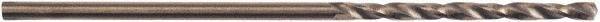 Irwin - 11/32" 135° High Speed Steel Jobber Drill - Oxide Finish, Spiral Flute, Straight Shank, 4-3/4" OAL, Split Point - Americas Industrial Supply