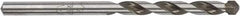 Irwin - 5/16" 135° Carbide-Tipped Jobber Drill - Oxide Finish, Spiral Flute, Straight Shank, 4-3/4" OAL, Split Point - Americas Industrial Supply