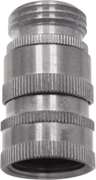 SANI-LAV - 3/4 GHT Garden Hose Quick Disconnect - Stainless Steel, Female Hose to Male Hose Connector - Americas Industrial Supply