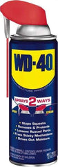 WD-40 - 12 oz Multi-Use Product with Smart Straw, Sprays 2 Ways - Multi-Purpose Lubricant: Stop Squeaks, Removes & Protects, Loosens Rusted Parts, Free Sticky Mechanisms, Drives Out Moisture - Americas Industrial Supply