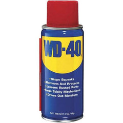 WD-40 - 3 oz Multi-Use Product - Liquid, Stop Squeaks, Removes & Protects, Loosens Rusted Parts, Free Sticky Mechanisms, Drives Out Moisture - Americas Industrial Supply