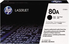 Hewlett-Packard - Black Toner Cartridge - Use with HP LaserJet Pro 400 M401, 400 MFP M425 - Americas Industrial Supply