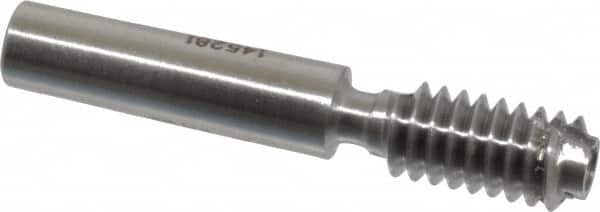 GF Gage - 1/4-20, Class 2B, 3B, Single End Plug Thread Go Gage - Hardened Tool Steel, Size 1 Handle Not Included - Americas Industrial Supply