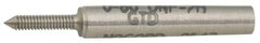 GF Gage - #6-40 No Go Truncated Taperlock Thread Setting Plug Gage - Class 2A, Steel - Americas Industrial Supply