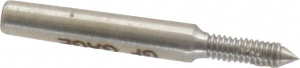 GF Gage - #2-56, Class 2B, Single End Plug Thread No Go Gage - Hardened Tool Steel, Size 000 Handle Not Included - Americas Industrial Supply