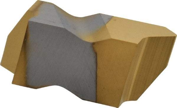 Kennametal - NJF3008 Grade KC730, External UNJ Threading Insert - 20 TPI Ext Pitch, Right Hand Insert, TiN Finish, Carbide - Americas Industrial Supply