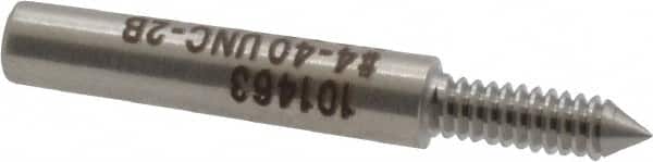 GF Gage - #4-40, Class 2B, Single End Plug Thread No Go Gage - Hardened Tool Steel, Size 00 Handle Not Included - Americas Industrial Supply