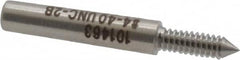 GF Gage - #4-40, Class 2B, Single End Plug Thread No Go Gage - Hardened Tool Steel, Size 00 Handle Not Included - Americas Industrial Supply