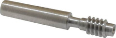 GF Gage - #10-24, Class 2B, Single End Plug Thread No Go Gage - Hardened Tool Steel, Size 0 Handle Not Included - Americas Industrial Supply