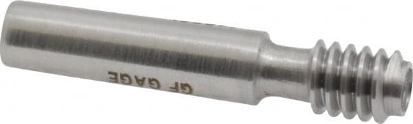 GF Gage - 1/4-20, Class 2B, Single End Plug Thread No Go Gage - Hardened Tool Steel, Size 1 Handle Not Included - Americas Industrial Supply