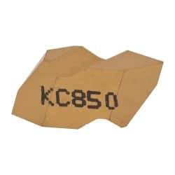 Kennametal - NT2 Grade KC850, Internal/External Partial Profile 60° Threading Insert - 0.7 to 30mm & 8 to 36 TPI Ext Pitch, 1.25 to 3.5mm & 7 to 20 TPI Int Pitch, Left Hand Insert, TiC/TiCN/TiN Finish, Carbide - Americas Industrial Supply
