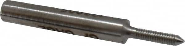 GF Gage - #0-80, Class 3B, Single End Plug Thread No Go Gage - Hardened Tool Steel, Size 000 Handle Not Included - Americas Industrial Supply