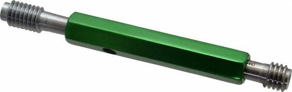 GF Gage - 7/16-14, Class 2B, Double End Plug Thread Go/No Go Gage - Hardened Tool Steel, Size 2 Handle Included - Americas Industrial Supply