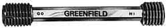 GF Gage - 7/8-9, Class 2B, Double End Plug Thread Go/No Go Gage - Size 2-1/2 Handle Included - Americas Industrial Supply