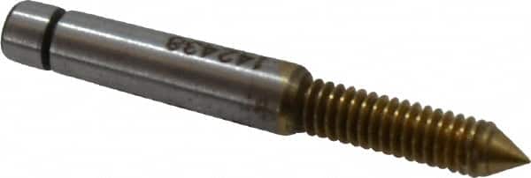 GF Gage - #5-40, Class 2B, 3B, Single End Plug Thread Go Gage - High Speed Steel, Size 00 Handle Not Included - Americas Industrial Supply