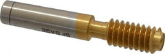 GF Gage - 1/4-20, Class 2B, 3B, Single End Plug Thread Go Gage - High Speed Steel, Size 1 Handle Not Included - Americas Industrial Supply