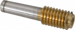 GF Gage - 7/16-14, Class 2B, 3B, Single End Plug Thread Go Gage - High Speed Steel, Size 2 Handle Not Included - Americas Industrial Supply