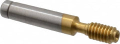 GF Gage - #8-32, Class 2B, Single End Plug Thread No Go Gage - High Speed Steel, Size 0 Handle Not Included - Americas Industrial Supply