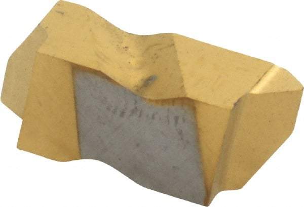 Kennametal - NJK3007 Grade KC730, External UNJ Threading Insert - 24 TPI Ext Pitch, Right Hand Insert, TiN Finish, Carbide - Americas Industrial Supply