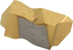 Kennametal - NJK3007 Grade KC730, External UNJ Threading Insert - 24 TPI Ext Pitch, Right Hand Insert, TiN Finish, Carbide - Americas Industrial Supply