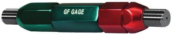 GF Gage - #4-48, Class 2B, Double End Plug Thread Go/No Go Gage - Steel, Size 2W Handle Included - Americas Industrial Supply