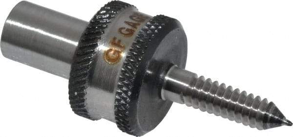 GF Gage - No.6-32 UNC, 1/4 Inch Thread, Tapped Hole Location Gage - 5/16 Inch Head Diameter - Americas Industrial Supply