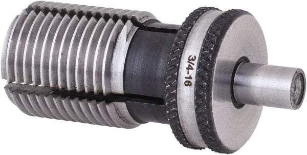 GF Gage - 3/4-16 UNF, 1/2 Inch Thread, Tapped Hole Location Gage - 1 Inch Head Diameter - Americas Industrial Supply