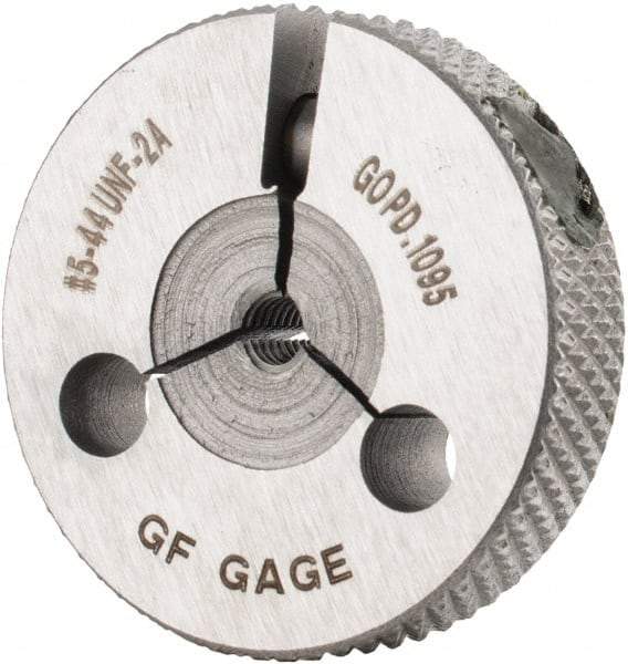 GF Gage - 5-44 Go Single Ring Thread Gage - Class 2A - Americas Industrial Supply