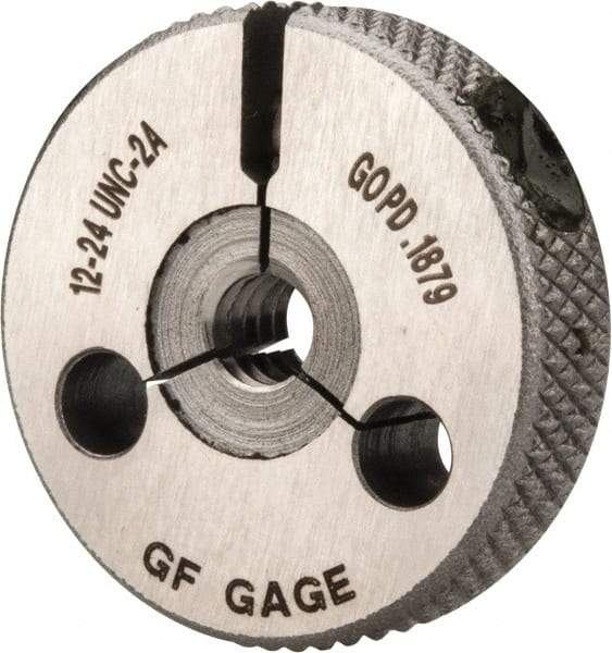 GF Gage - 12-24 Go Single Ring Thread Gage - Class 2A - Americas Industrial Supply