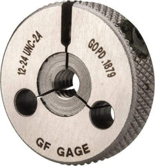 GF Gage - 12-24 Go Single Ring Thread Gage - Class 2A - Americas Industrial Supply