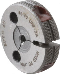 GF Gage - 6-40 No Go Single Ring Thread Gage - Class 2A - Americas Industrial Supply