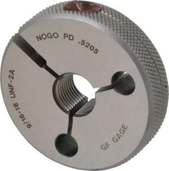 GF Gage - 9/16-18 Go/No Go Double Ring Thread Gage - Class 2A - Americas Industrial Supply